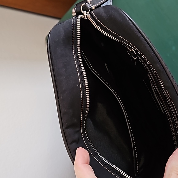 Coach crossbody black Flight Bag - Picture 4 of 5